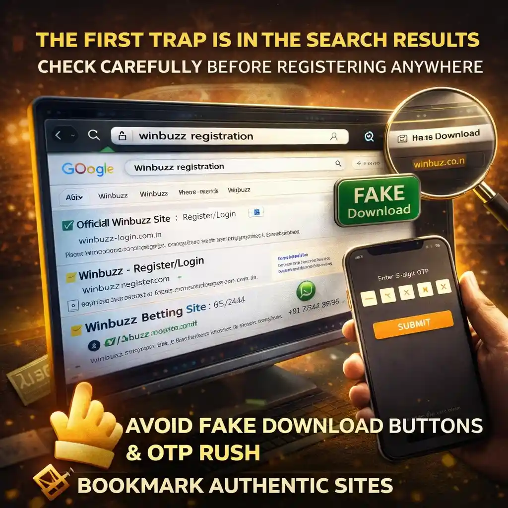 The First Trap is positioned on the Search Results.