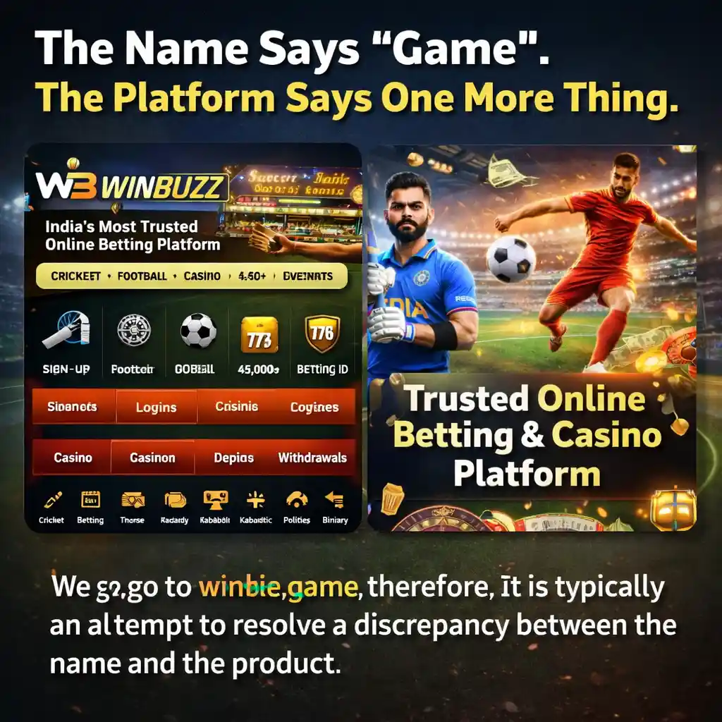 The Name Says “Game. The Platform Says One More Thing.